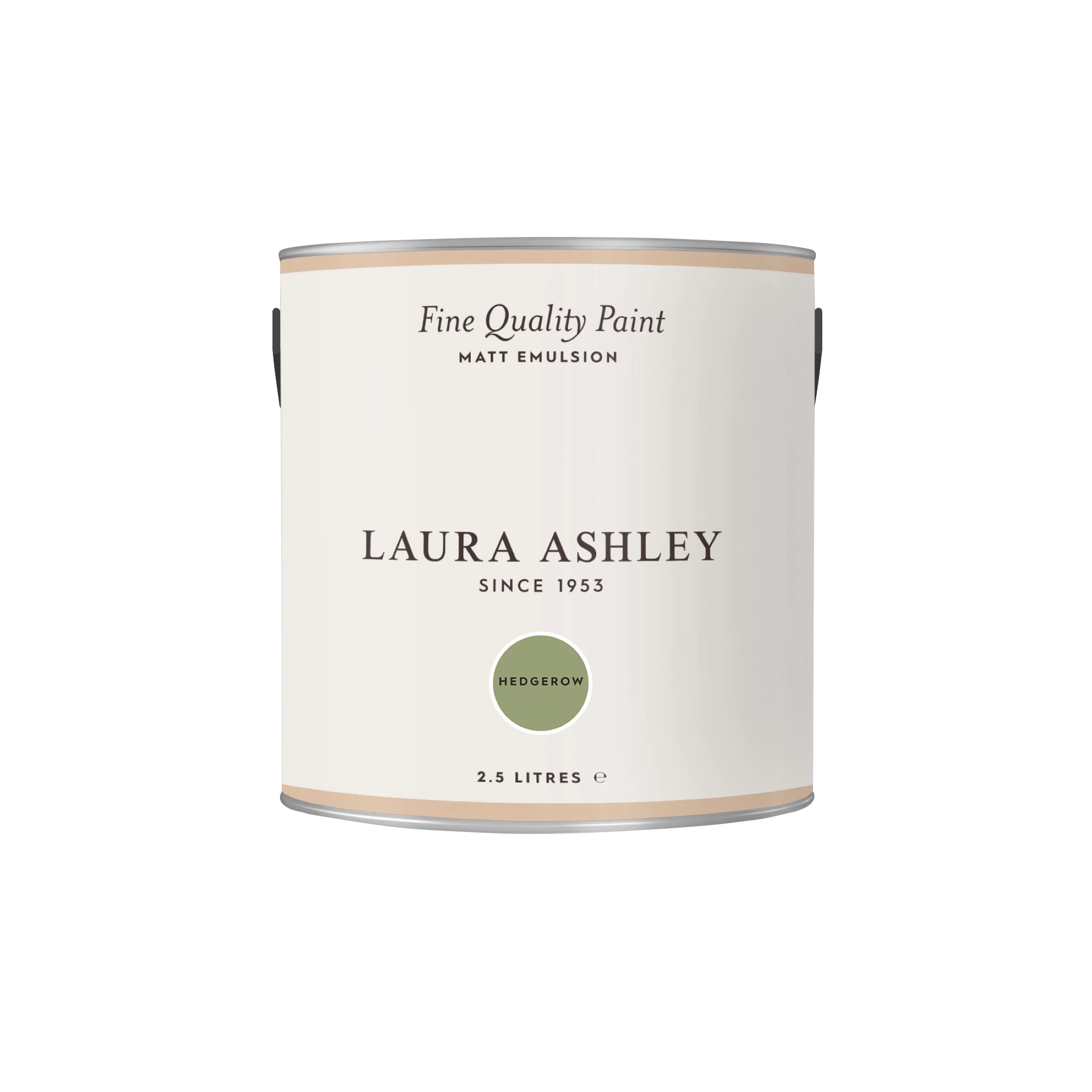 Laura Ashley Hedgerow Matt Emulsion Paint, 2.5L 4 Laura Ashley Hedgerow Matt Emulsion Paint, 2.5L - Image 4
