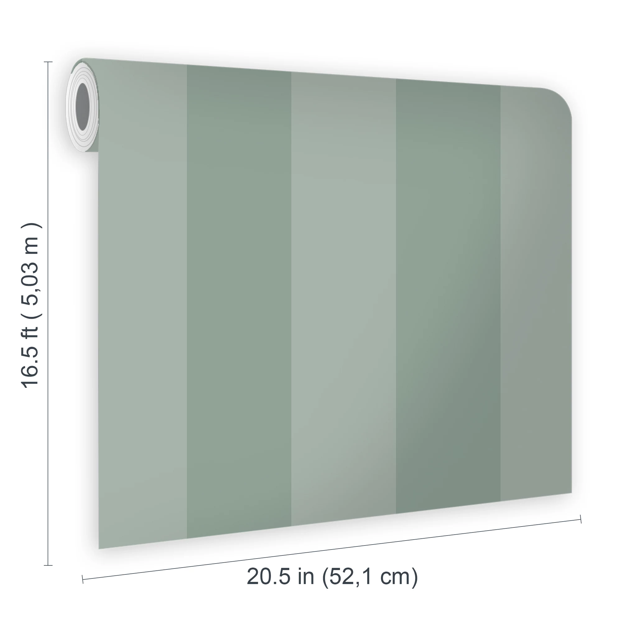 Laura Ashley Heritage Inspired Green Stripe Smooth Wallpaper 6 Laura Ashley Heritage Inspired Green Stripe Smooth Wallpaper - Image 6