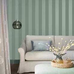 Laura Ashley Heritage Inspired Green Stripe Smooth Wallpaper 10 Laura Ashley Heritage Inspired Green Stripe Smooth Wallpaper -Laura Ashley Sales Store laura ashley heritage inspired green stripe smooth wallpaper5011583524147 21i bq