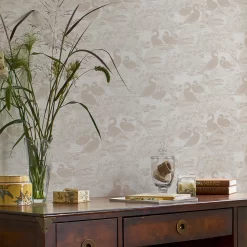 Laura Ashley Heritage Inspired Grey Animal Smooth Wallpaper 8 Laura Ashley Heritage Inspired Grey Animal Smooth Wallpaper -Laura Ashley Sales Store laura ashley heritage inspired grey animal smooth wallpaper5011583523935 20i bq