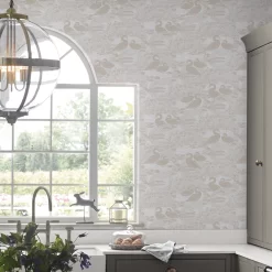 Laura Ashley Heritage Inspired Grey Animal Smooth Wallpaper 9 Laura Ashley Heritage Inspired Grey Animal Smooth Wallpaper -Laura Ashley Sales Store laura ashley heritage inspired grey animal smooth wallpaper5011583523935 21i bq