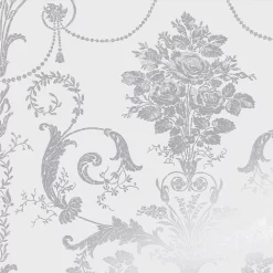 Laura Ashley Josette Damask Silver Effect Smooth Wallpaper 8 Laura Ashley Josette Damask Silver Effect Smooth Wallpaper -Laura Ashley Sales Store laura ashley josette damask silver effect smooth wallpaper5011583467819 37c bq