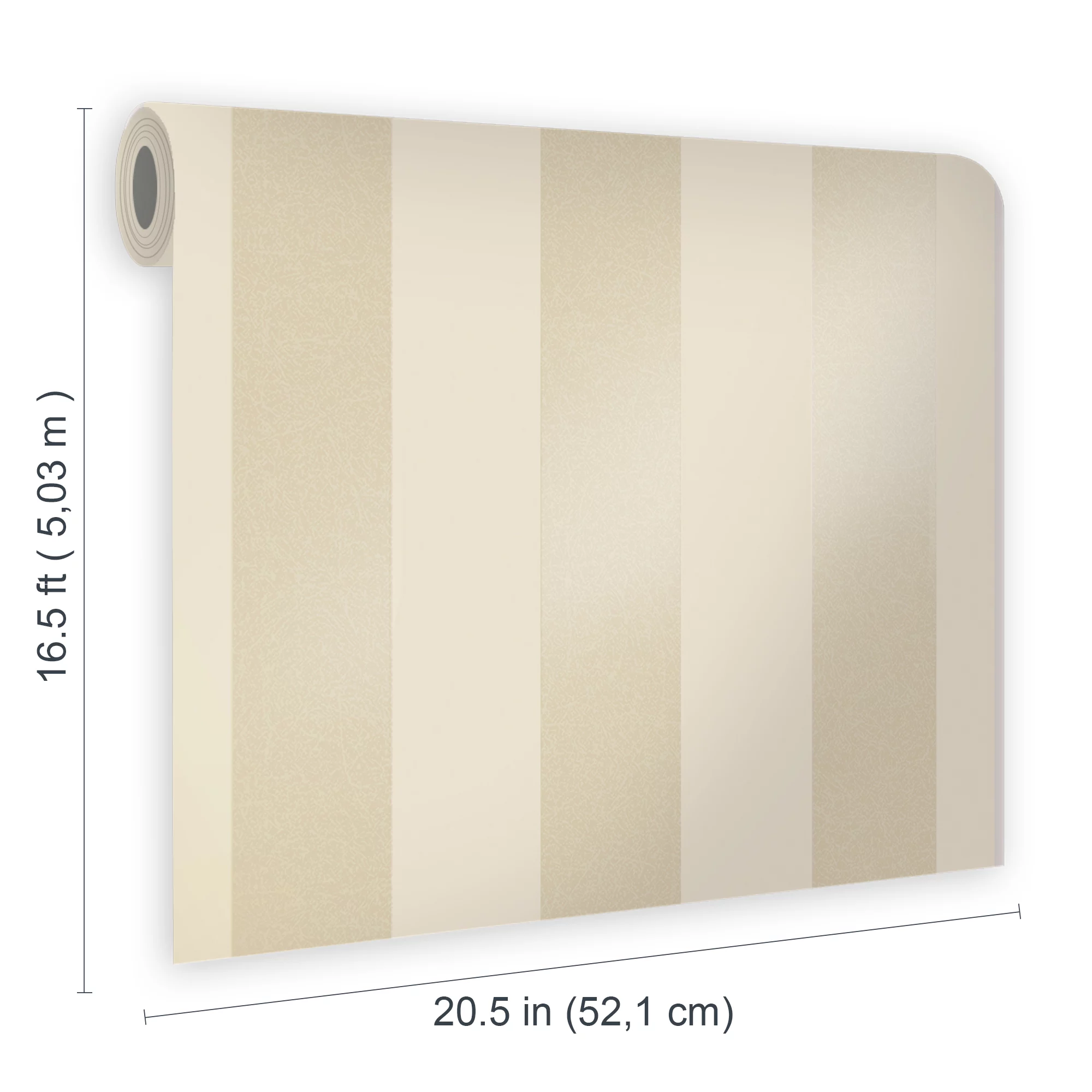 Laura Ashley Lille Linen Stripe Smooth Wallpaper 6 Laura Ashley Lille Linen Stripe Smooth Wallpaper - Image 6