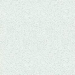 Laura Ashley Little Vines Duck Egg Leaf Smooth Wallpaper