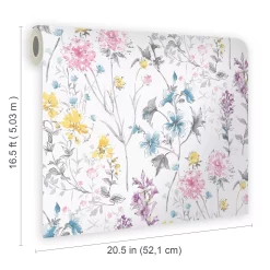 Laura Ashley Multicolour Wild Meadow Smooth Wallpaper 11 Laura Ashley Multicolour Wild Meadow Smooth Wallpaper -Laura Ashley Sales Store laura ashley multicolour wild meadow smooth wallpaper5011583467338 02t bq