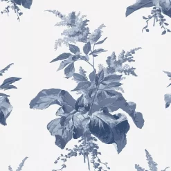 Laura Ashley Narberth Blue Leaves Smooth Wallpaper 9 Laura Ashley Narberth Blue Leaves Smooth Wallpaper -Laura Ashley Sales Store laura ashley narberth blue leaves smooth wallpaper5011583546026 02c bq