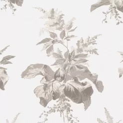 Laura Ashley Narberth Grey Leaves Smooth Wallpaper -Laura Ashley Sales Store laura ashley narberth grey leaves smooth wallpaper5011583545999 02c bq