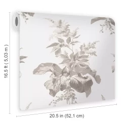 Laura Ashley Narberth Grey Leaves Smooth Wallpaper -Laura Ashley Sales Store laura ashley narberth grey leaves smooth wallpaper5011583545999 02t bq