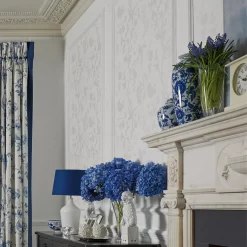 Laura Ashley Oriental Pearlescent White Garden Smooth Wallpaper -Laura Ashley Sales Store laura ashley oriental pearlescent white garden smooth wallpaper5011583468175 20i bq