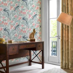 Laura Ashley Osterley Rosewood Floral Smooth Wallpaper 9 Laura Ashley Osterley Rosewood Floral Smooth Wallpaper -Laura Ashley Sales Store laura ashley osterley rosewood floral smooth wallpaper5011583486414 20i bq