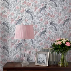 Laura Ashley Osterley Rosewood Floral Smooth Wallpaper 10 Laura Ashley Osterley Rosewood Floral Smooth Wallpaper -Laura Ashley Sales Store laura ashley osterley rosewood floral smooth wallpaper5011583486414 21i bq