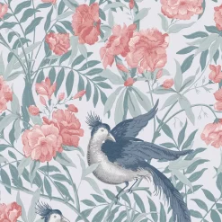 Laura Ashley Osterley Rosewood Floral Smooth Wallpaper 8 Laura Ashley Osterley Rosewood Floral Smooth Wallpaper -Laura Ashley Sales Store laura ashley osterley rosewood floral smooth wallpaper5011583486414 37c bq