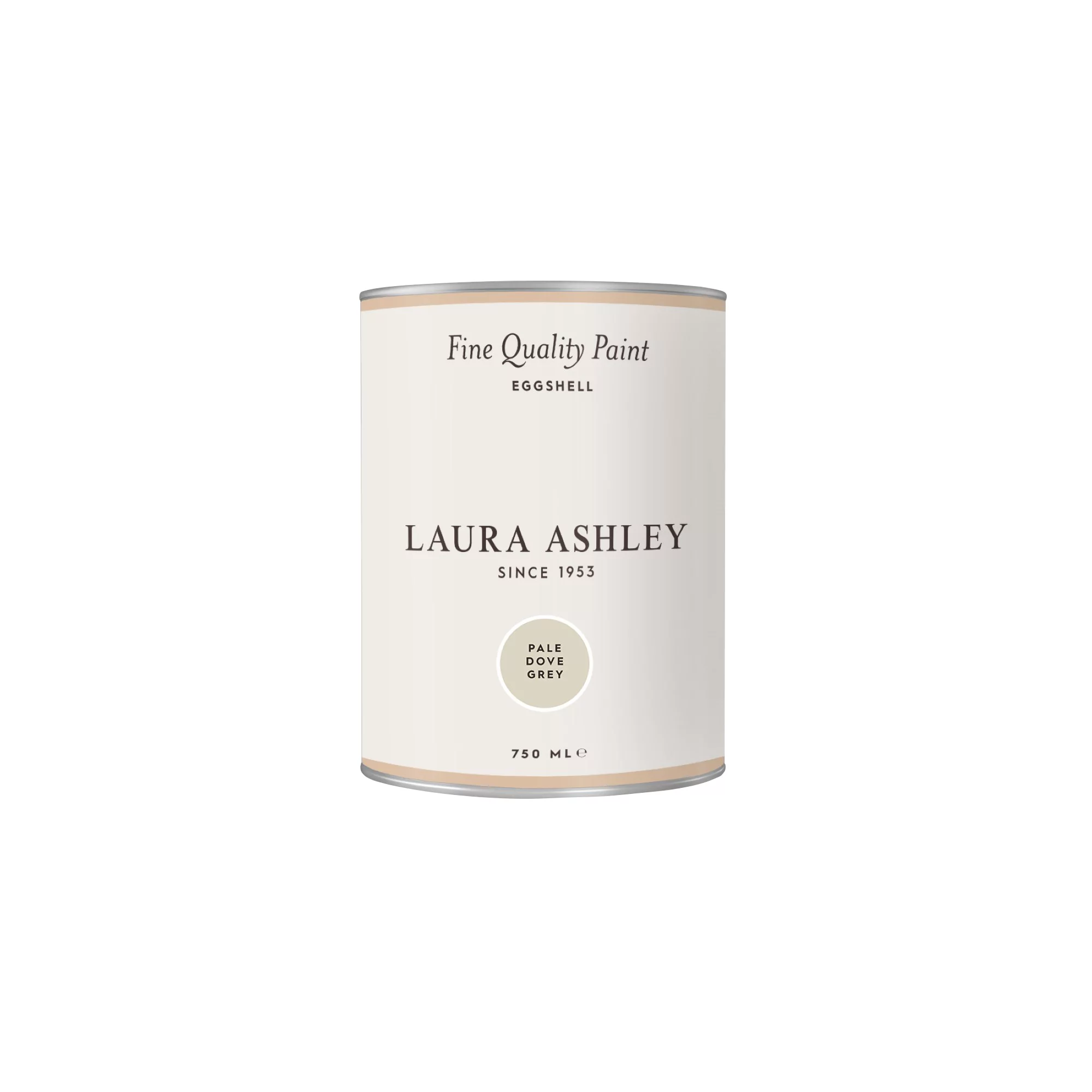 Laura Ashley Pale Dove Grey Eggshell Emulsion Paint, 750ml 4 Laura Ashley Pale Dove Grey Eggshell Emulsion Paint, 750ml - Image 4
