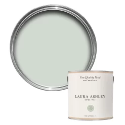 Laura Ashley Pale Eau De Nil Matt Emulsion Paint, 2.5L