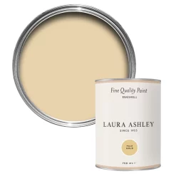 Laura Ashley Pale Gold Eggshell Emulsion Paint, 750ml