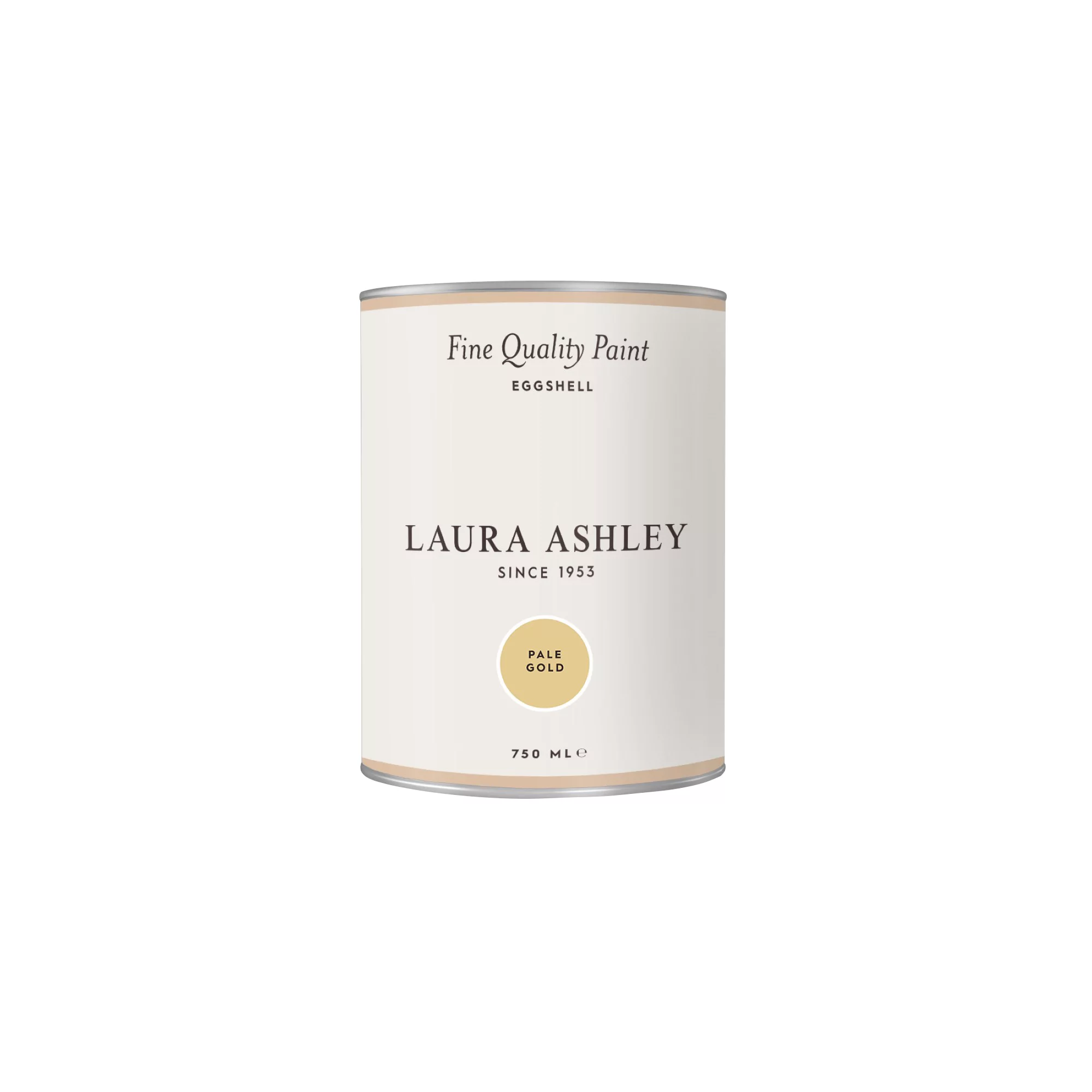 Laura Ashley Pale Gold Eggshell Emulsion Paint, 750ml 4 Laura Ashley Pale Gold Eggshell Emulsion Paint, 750ml - Image 4