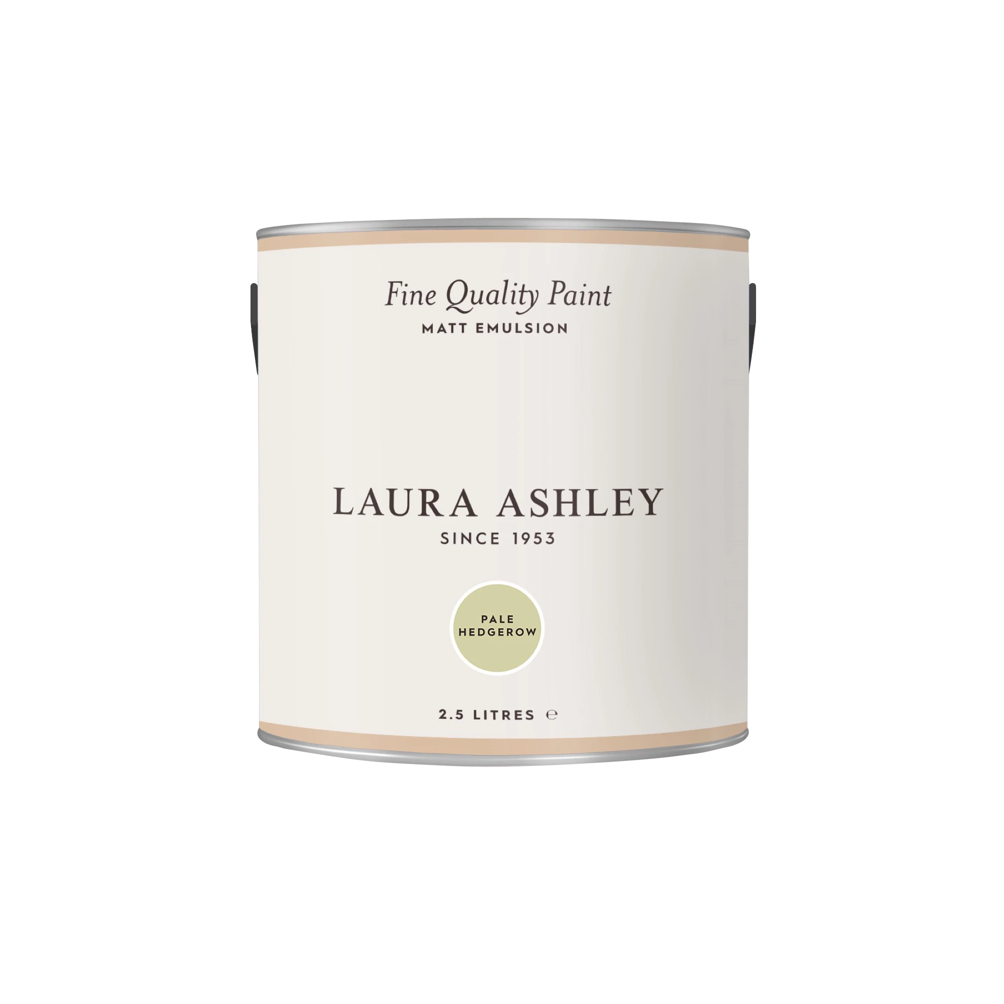 Laura Ashley Pale Hedge Matt Emulsion Paint, 2.5L 4 Laura Ashley Pale Hedge Matt Emulsion Paint, 2.5L - Image 4