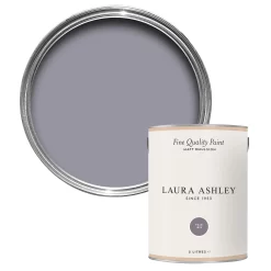 Laura Ashley Pale Iris Matt Emulsion Paint, 5L