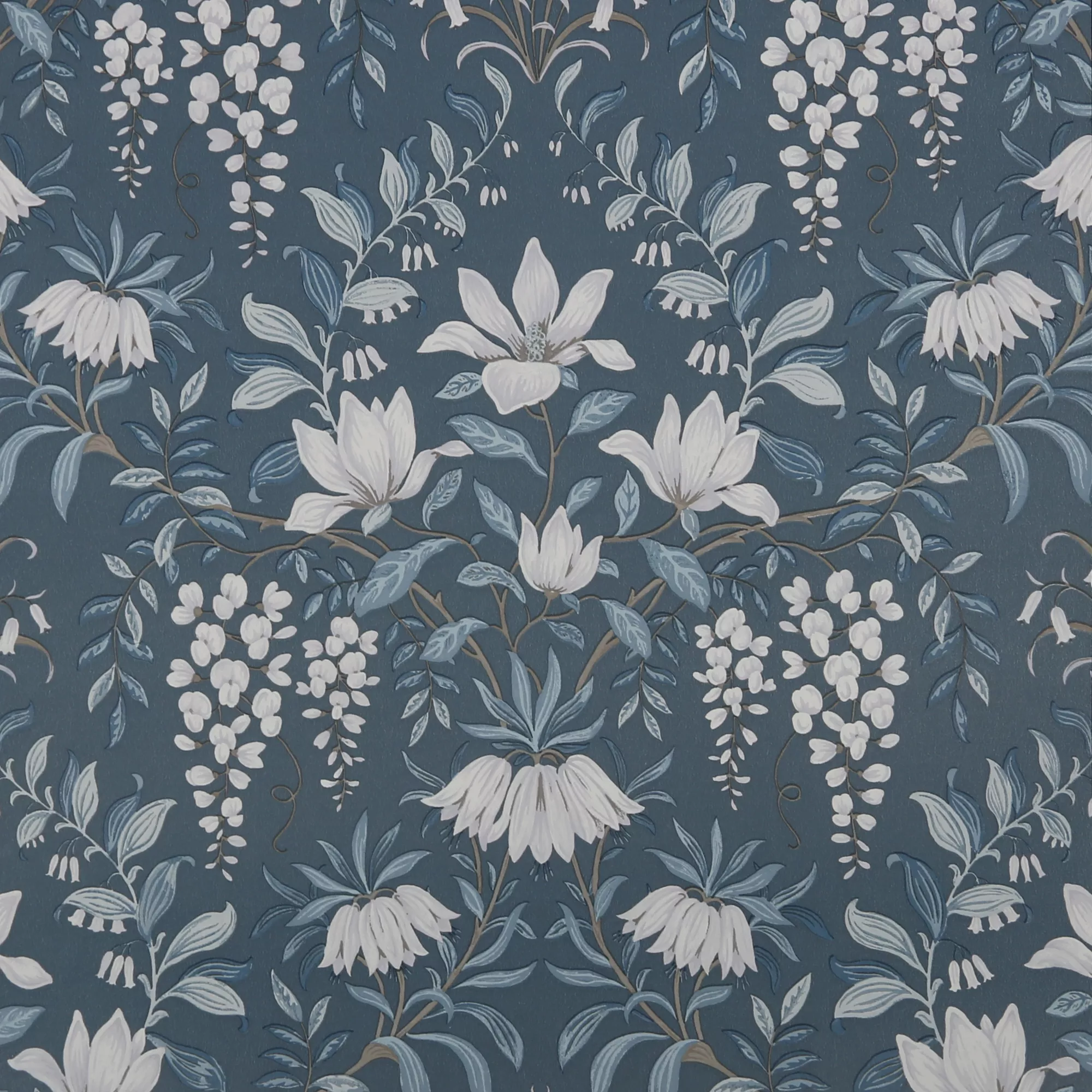 Laura Ashley Parterre Dark Seaspray Damask Smooth Wallpaper 1 Laura Ashley Parterre Dark Seaspray Damask Smooth Wallpaper