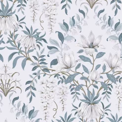 Laura Ashley Parterre Off White & Seaspray Damask Smooth Wallpaper -Laura Ashley Sales Store laura ashley parterre off white seaspray damask smooth wallpaper5011583468595 37c bq