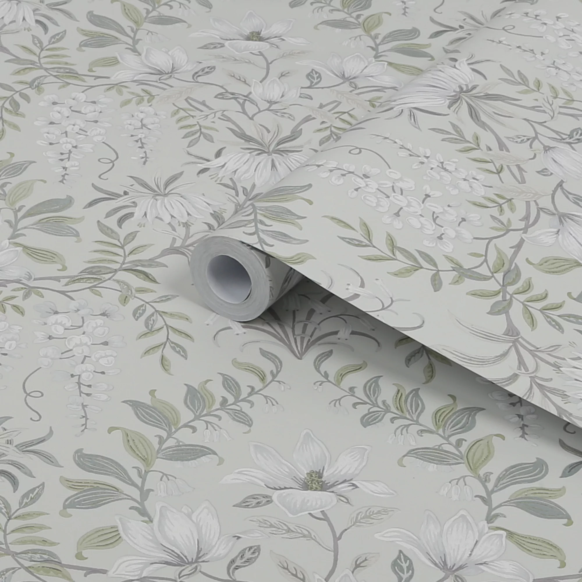 Laura Ashley Parterre Sage Damask Smooth Wallpaper 1 Laura Ashley Parterre Sage Damask Smooth Wallpaper