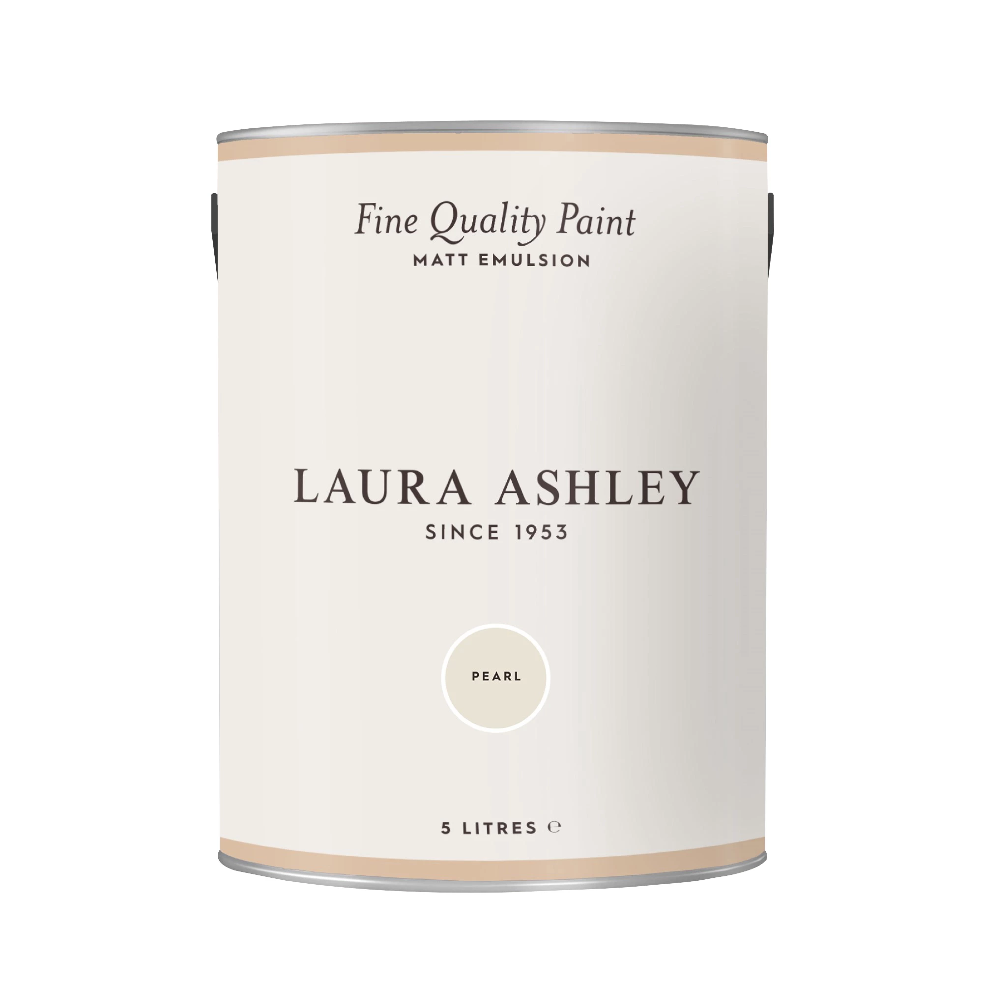 Laura Ashley Pearl Matt Emulsion Paint, 5L 2 Laura Ashley Pearl Matt Emulsion Paint, 5L - Image 2