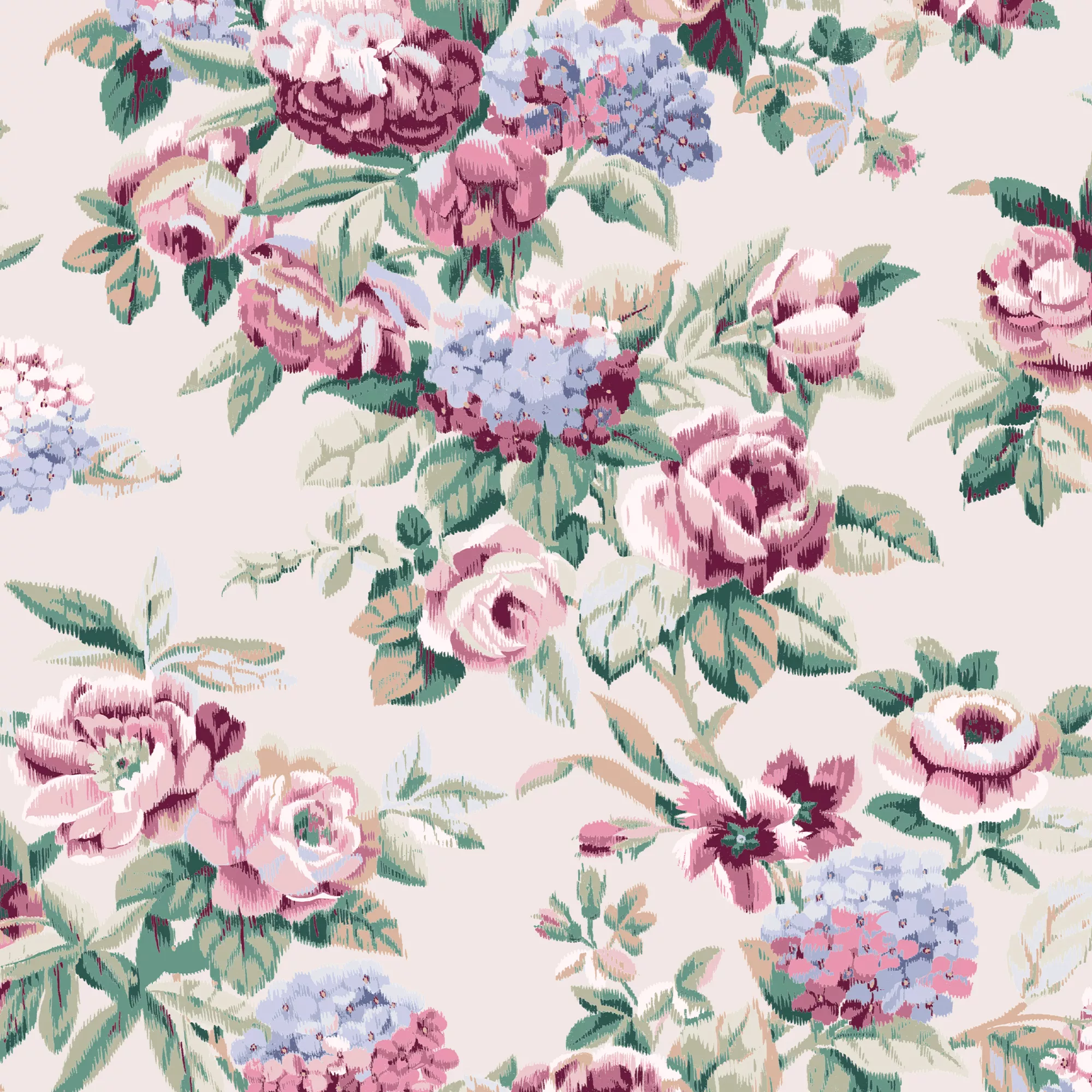 Laura Ashley Pembrey Hazelnut Floral Smooth Wallpaper 4 Laura Ashley Pembrey Hazelnut Floral Smooth Wallpaper - Image 4