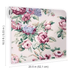 Laura Ashley Pembrey Hazelnut Floral Smooth Wallpaper 11 Laura Ashley Pembrey Hazelnut Floral Smooth Wallpaper -Laura Ashley Sales Store laura ashley pembrey hazelnut floral smooth wallpaper5011583523874 02t bq