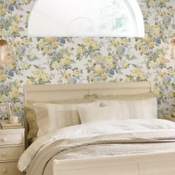 Laura Ashley Pembrey Yellow Floral Smooth Wallpaper -Laura Ashley Sales Store laura ashley pembrey yellow floral smooth wallpaper5011583523904 21i bq