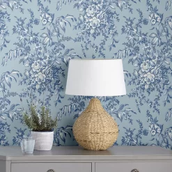 Laura Ashley Picardie Blue Sky Floral Smooth Wallpaper 8 Laura Ashley Picardie Blue Sky Floral Smooth Wallpaper -Laura Ashley Sales Store laura ashley picardie blue sky floral smooth wallpaper5011583492590 20i bq