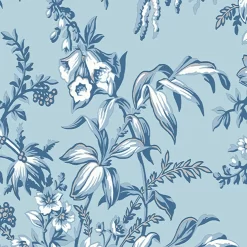 Laura Ashley Picardie Blue Sky Floral Smooth Wallpaper 11 Laura Ashley Picardie Blue Sky Floral Smooth Wallpaper -Laura Ashley Sales Store laura ashley picardie blue sky floral smooth wallpaper5011583492590 37c bq