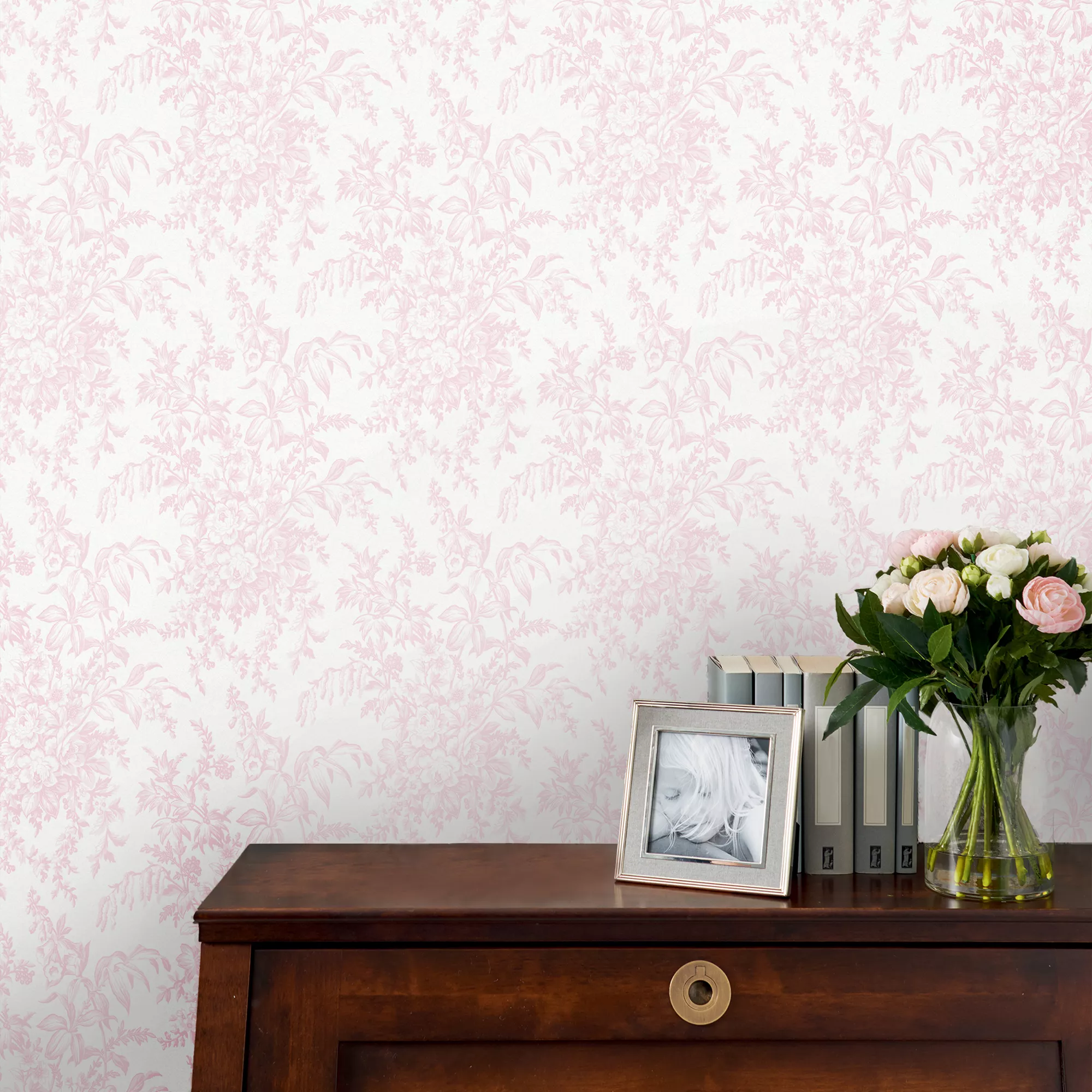 Laura Ashley Picardie Petal Floral Smooth Wallpaper 4 Laura Ashley Picardie Petal Floral Smooth Wallpaper - Image 4