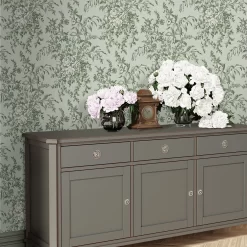 Laura Ashley Picardie Sage Floral Smooth Wallpaper 9 Laura Ashley Picardie Sage Floral Smooth Wallpaper -Laura Ashley Sales Store laura ashley picardie sage floral smooth wallpaper5011583486537 20i bq