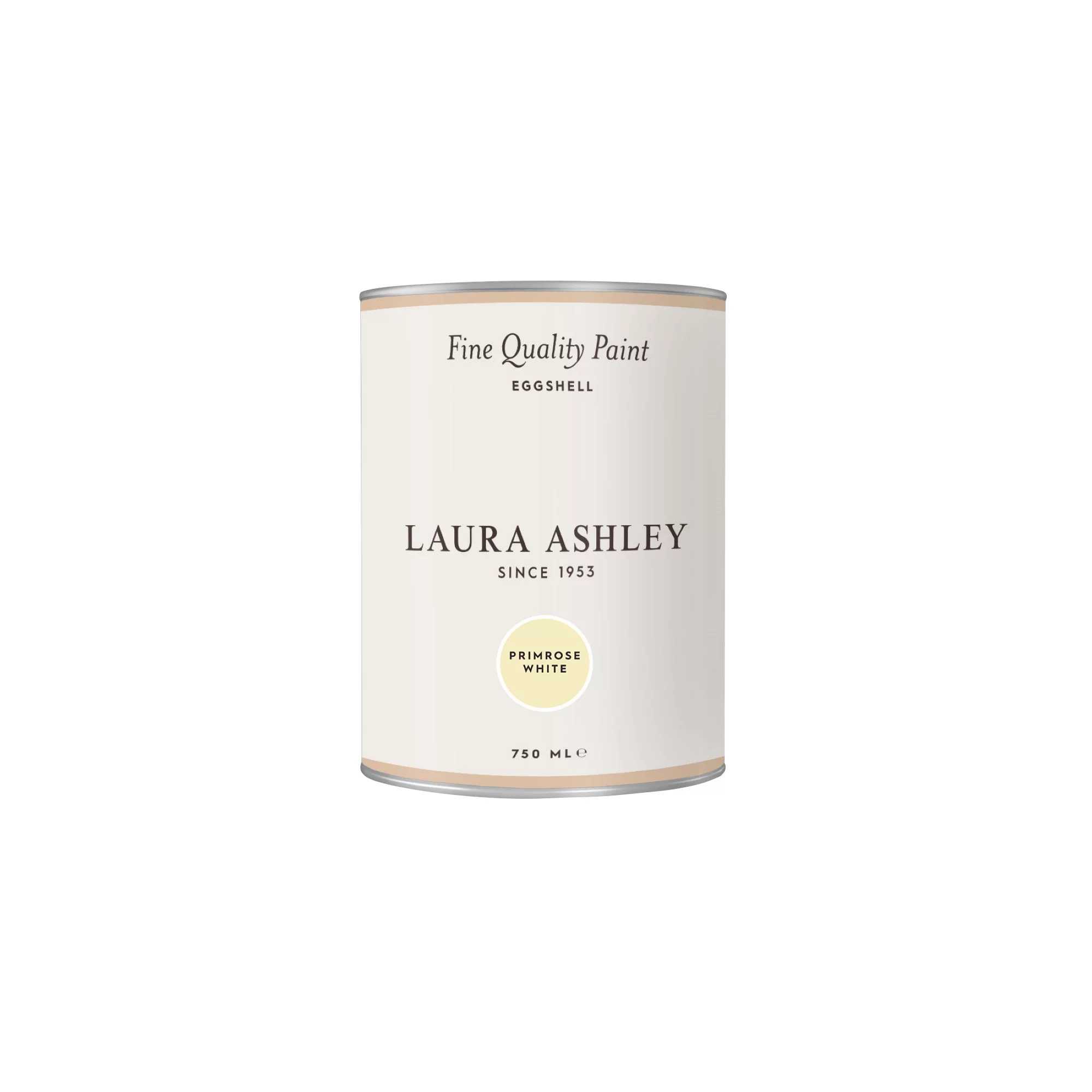 Laura Ashley Primrose White Eggshell Emulsion Paint, 750ml 4 Laura Ashley Primrose White Eggshell Emulsion Paint, 750ml - Image 4
