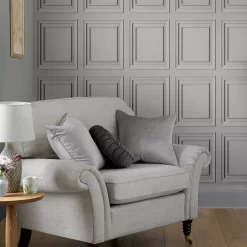 Laura Ashley Redbrook Wood Panel Silver Brick / Wood Effect Smooth Wallpaper -Laura Ashley Sales Store laura ashley redbrook wood panel silver brick wood effect smooth wallpaper5011583545845 20i bq