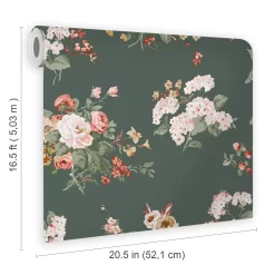Laura Ashley Rosemore Fern Floral Smooth Wallpaper 9 Laura Ashley Rosemore Fern Floral Smooth Wallpaper -Laura Ashley Sales Store laura ashley rosemore fern floral smooth wallpaper5011583486445 02t bq