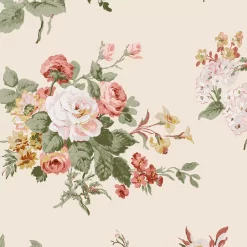 Laura Ashley Rosemore Pale Sable Floral Smooth Wallpaper -Laura Ashley Sales Store laura ashley rosemore pale sable floral smooth wallpaper5011583486476 37c bq