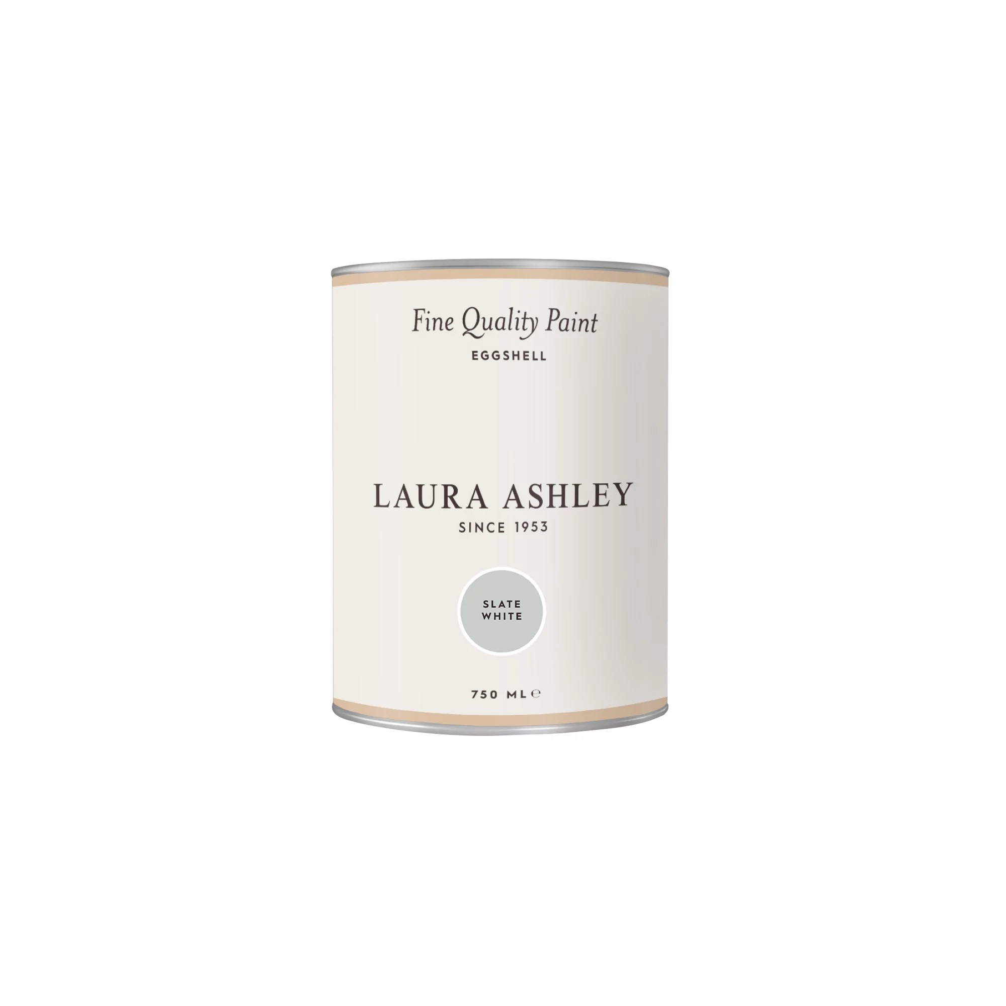 Laura Ashley Slate White Eggshell Emulsion Paint, 750ml 4 Laura Ashley Slate White Eggshell Emulsion Paint, 750ml - Image 4