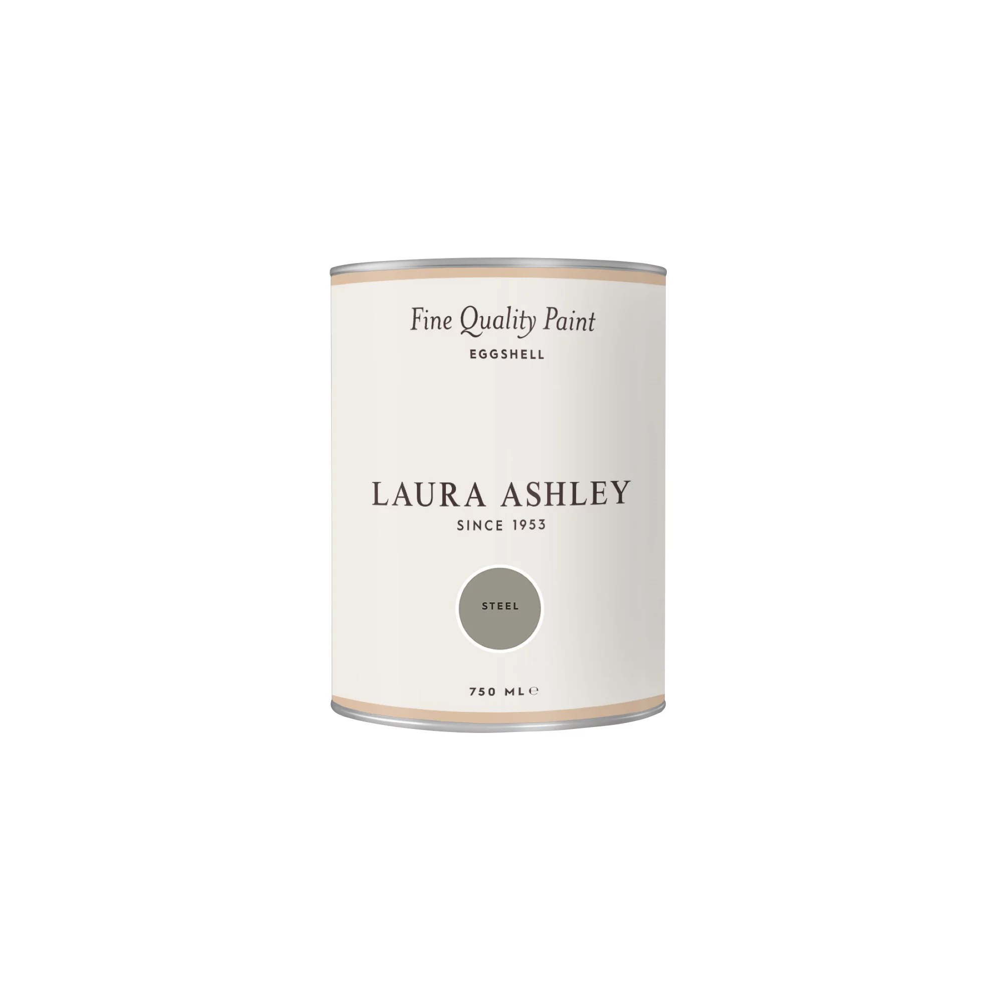 Laura Ashley Steel Eggshell Emulsion Paint, 750ml 4 Laura Ashley Steel Eggshell Emulsion Paint, 750ml - Image 4