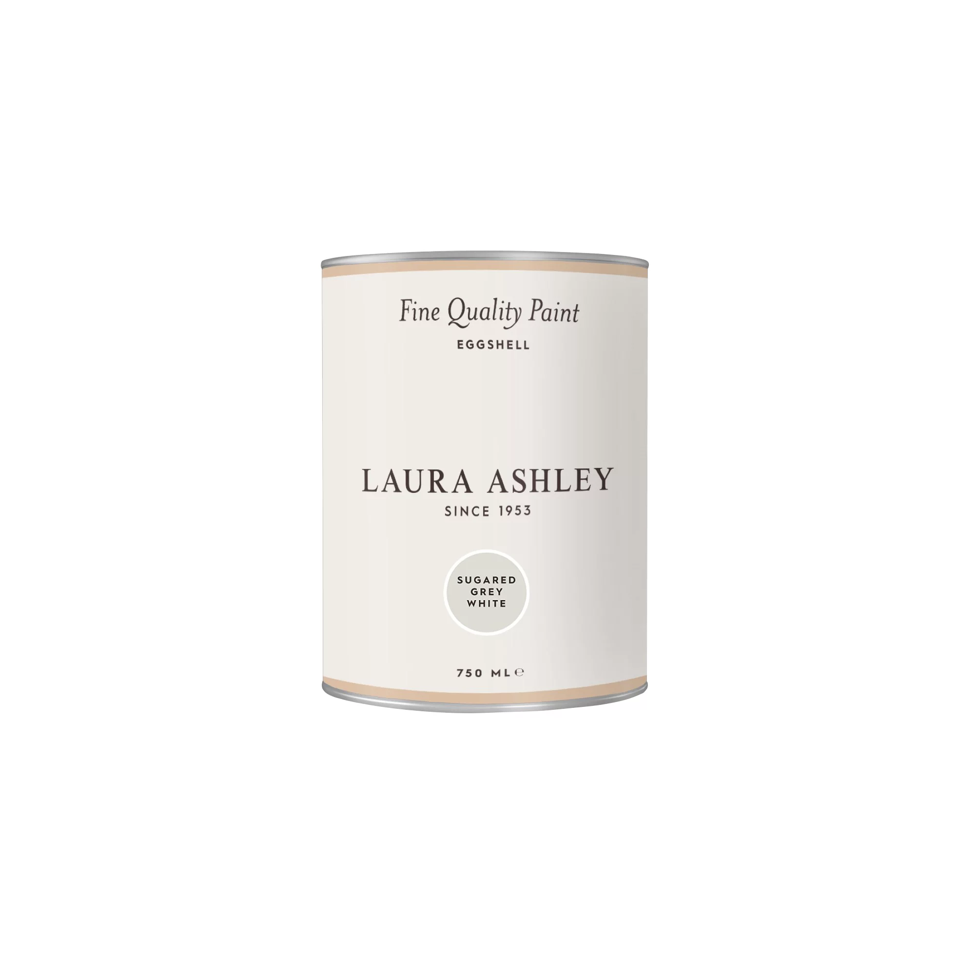 Laura Ashley Sugared Grey White Eggshell Emulsion Paint, 750ml 4 Laura Ashley Sugared Grey White Eggshell Emulsion Paint, 750ml - Image 4