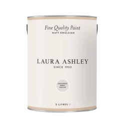 Laura Ashley Sugared Grey White Matt Emulsion Paint, 5L -Laura Ashley Sales Store laura ashley sugared grey white matt emulsion paint 5l5011583473032 08c bq