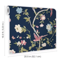 Laura Ashley Summer Palace Blue Trail Smooth Wallpaper 13 Laura Ashley Summer Palace Blue Trail Smooth Wallpaper -Laura Ashley Sales Store laura ashley summer palace blue trail smooth wallpaper5011583551365 02t bq