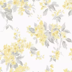 Laura Ashley Sunshine Apple Blossom Smooth Wallpaper