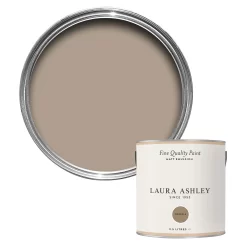 Laura Ashley Truffle Matt Emulsion Paint, 2.5L