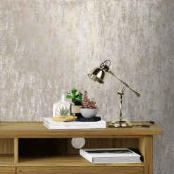 Laura Ashley Whinfell Champagne Metallic Effect Industrial Smooth Wallpaper -Laura Ashley Sales Store laura ashley whinfell champagne metallic effect industrial smooth wallpaper5011583487046 20i bq