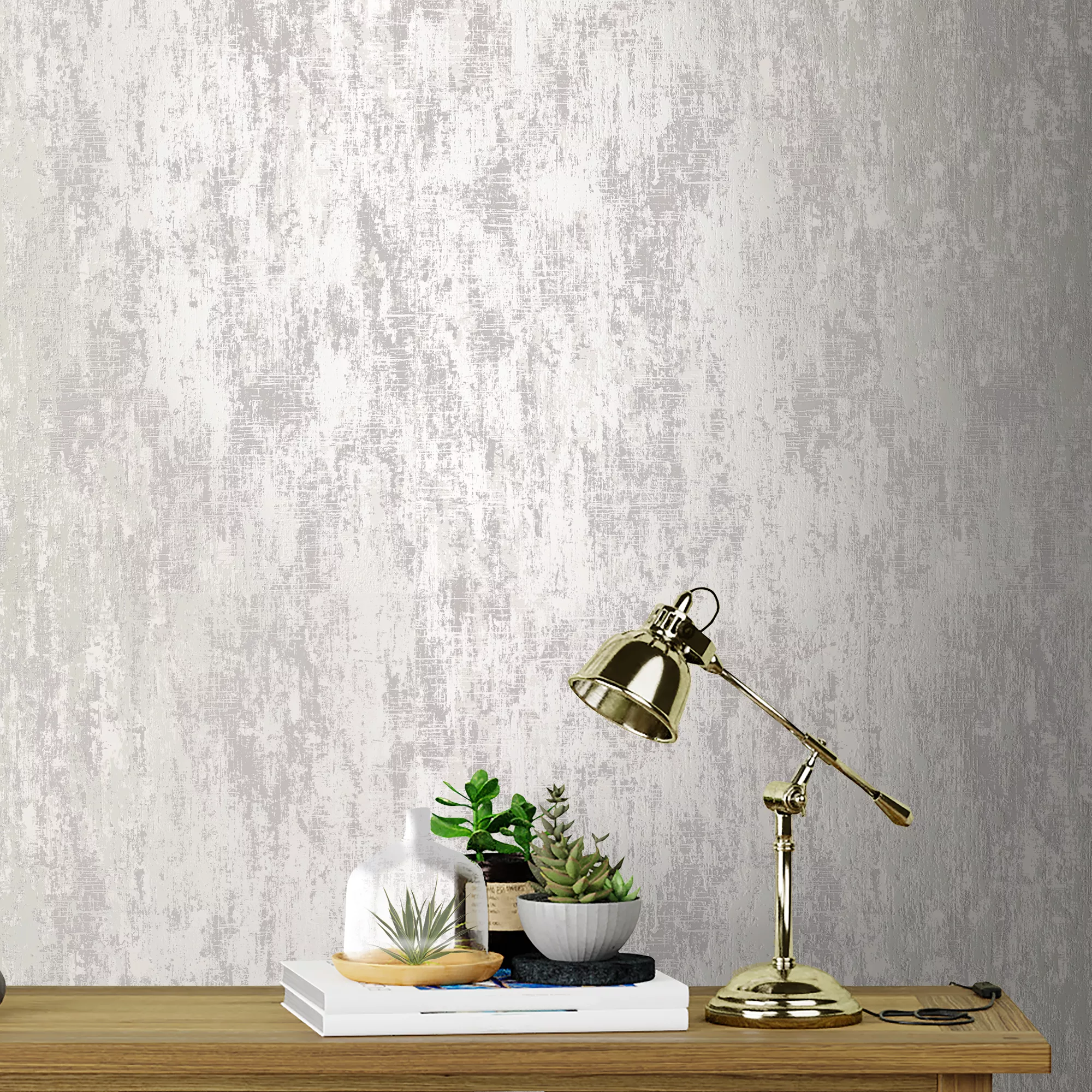 Laura Ashley Whinfell Moonbeam Metallic Effect Industrial Smooth Wallpaper 5 Laura Ashley Whinfell Moonbeam Metallic Effect Industrial Smooth Wallpaper - Image 5