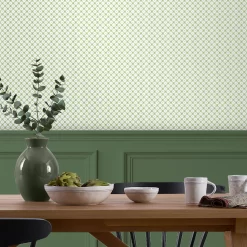 Laura Ashley Wickerwork Green Motif Smooth Wallpaper -Laura Ashley Sales Store laura ashley wickerwork green motif smooth wallpaper5011583545937 21i bq