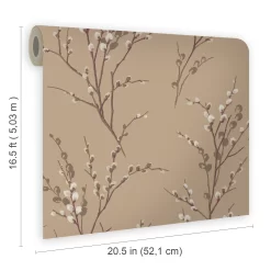 Laura Ashley Willow Neutral Floral Smooth Wallpaper -Laura Ashley Sales Store laura ashley willow neutral floral smooth wallpaper5011583467185 02t bq